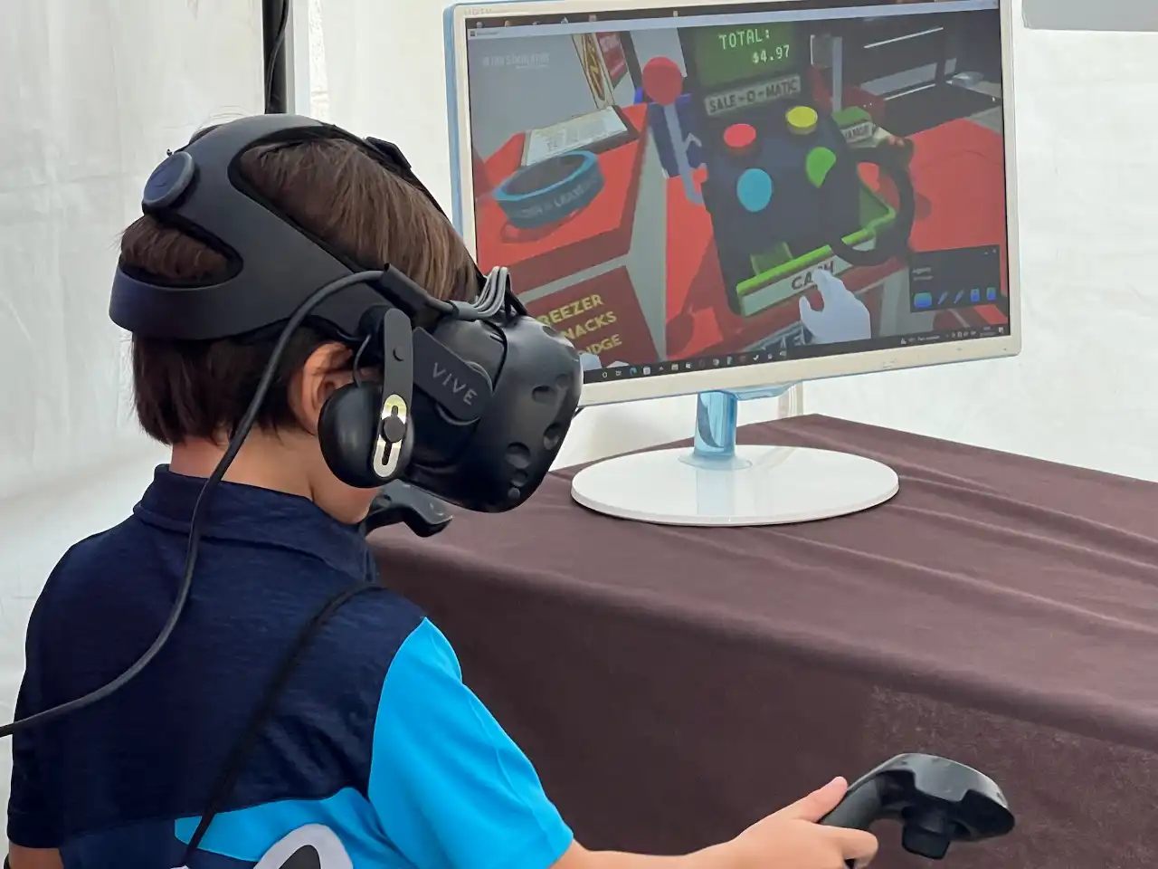 Cabina realidad virtual