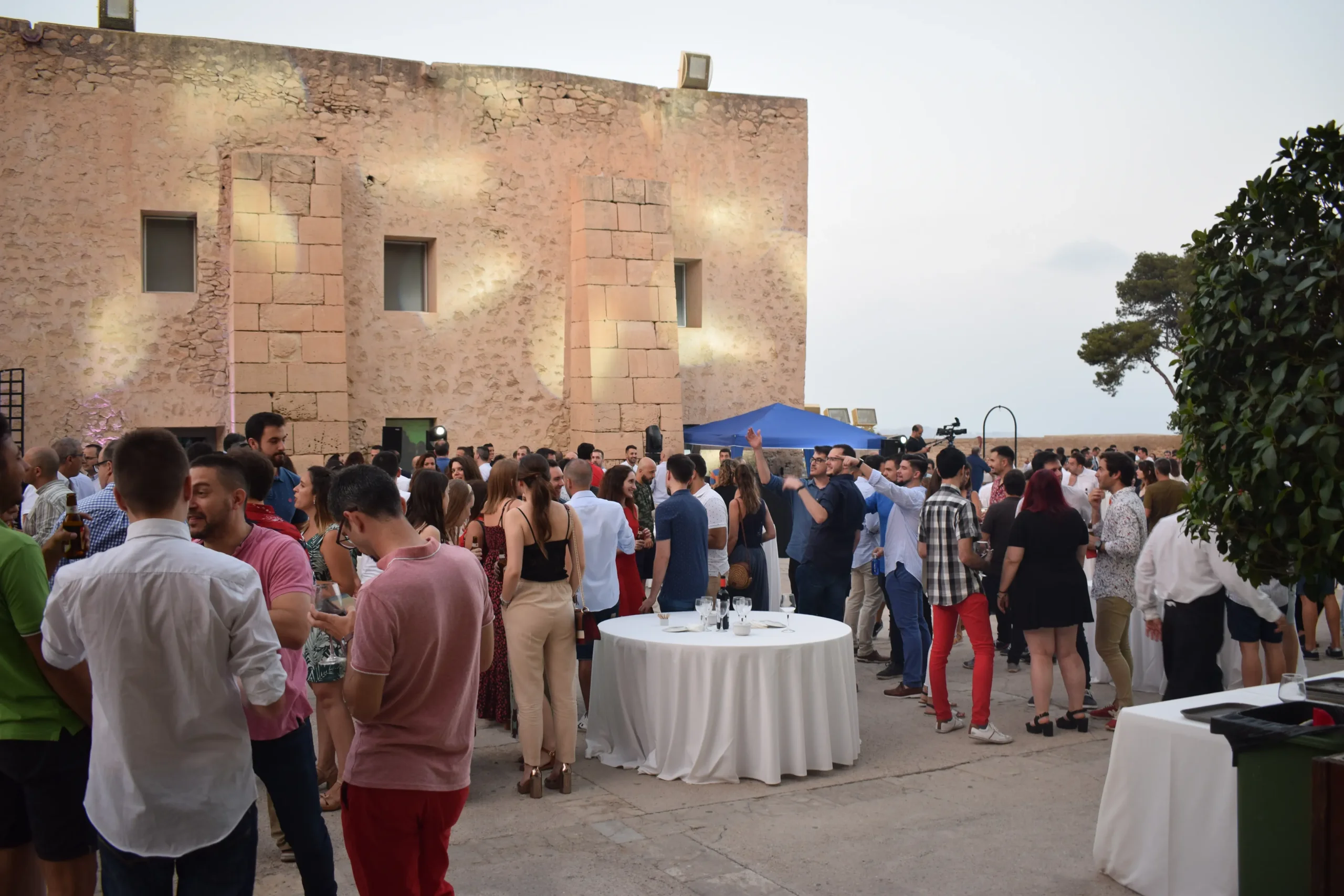 Evento de empresa en castillo de Alicante