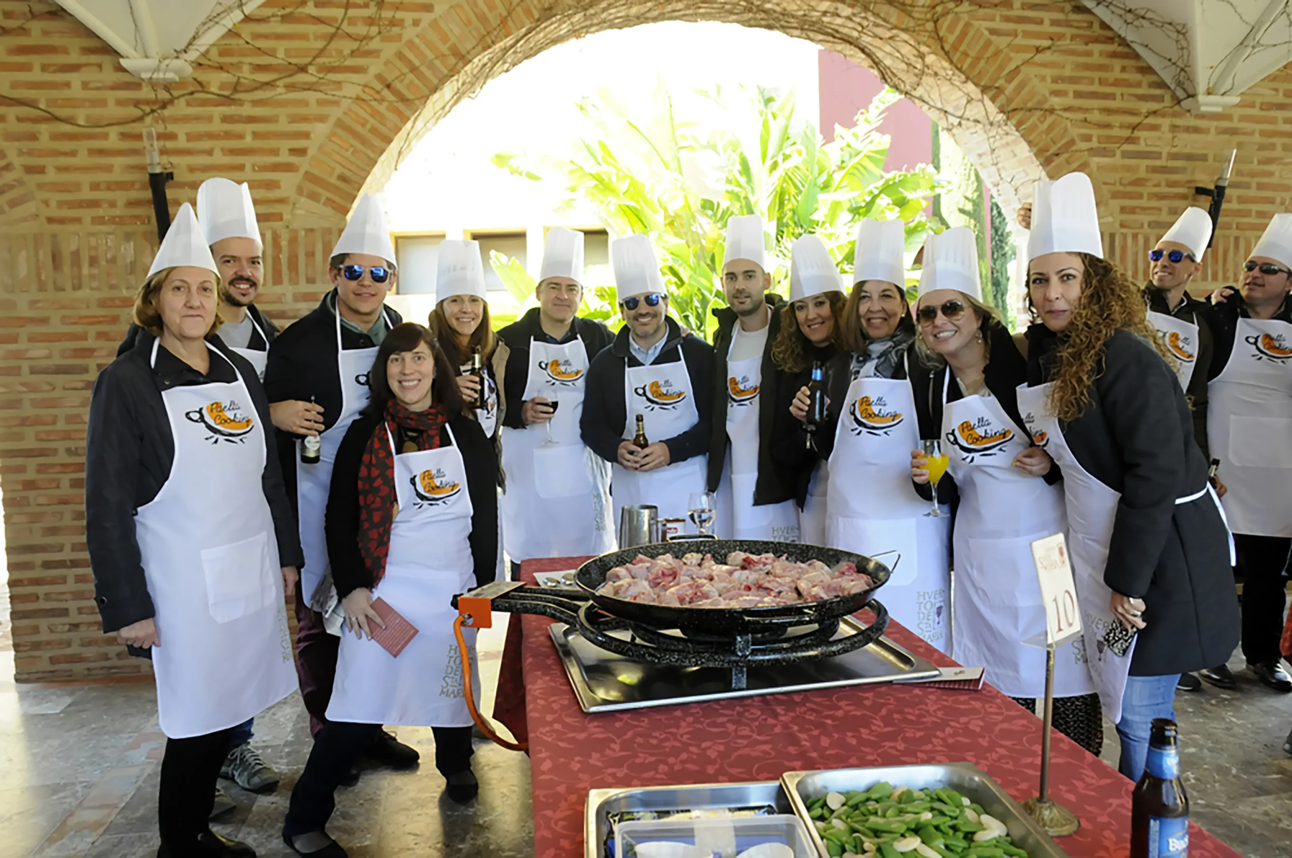 Team Building cooking party grupo